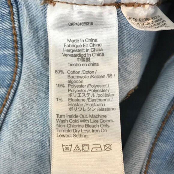 Madewell 10" Roadtripper High Rise 5 Pocket Zip Up Jeans Size 27 - Picture 10 of 10